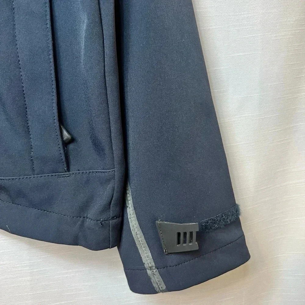 HELLY HANSEN MENS BOMBER JACKET NAVY BLUE POLYAMIDE Medium